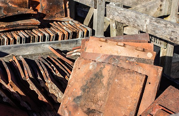 Photo of roofing reclaim at Watts Roofing Supplies in Baldock